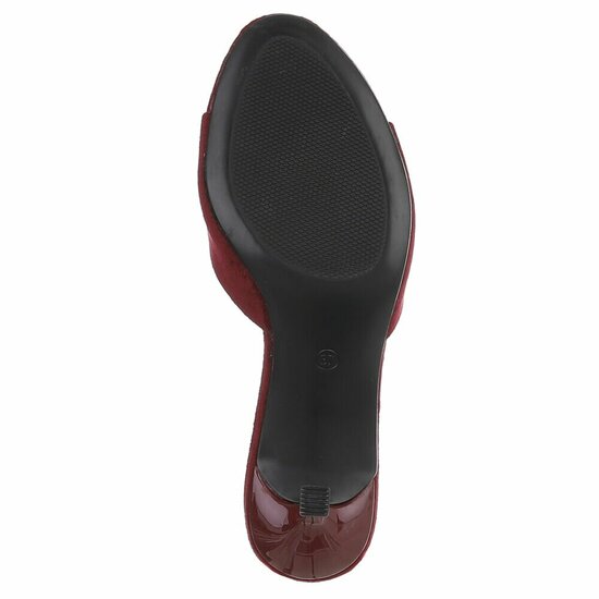 Bordeaux mule Marianna