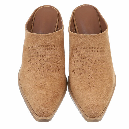 Camel daimen biker/western mule Balizza