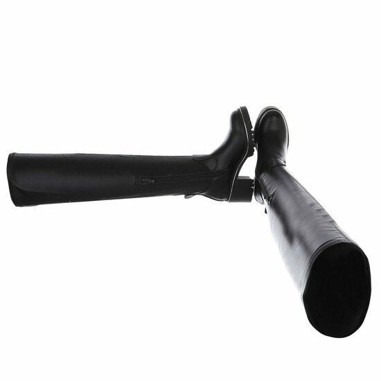 Zwarte hoge overknee laars Lucia