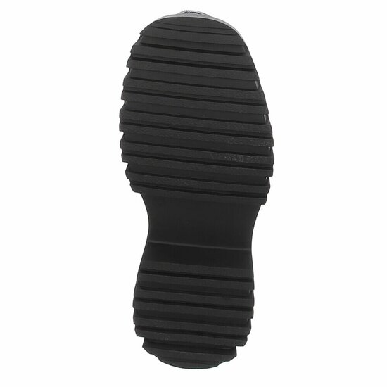 Zwarte overknee laars voor dames Deborah 