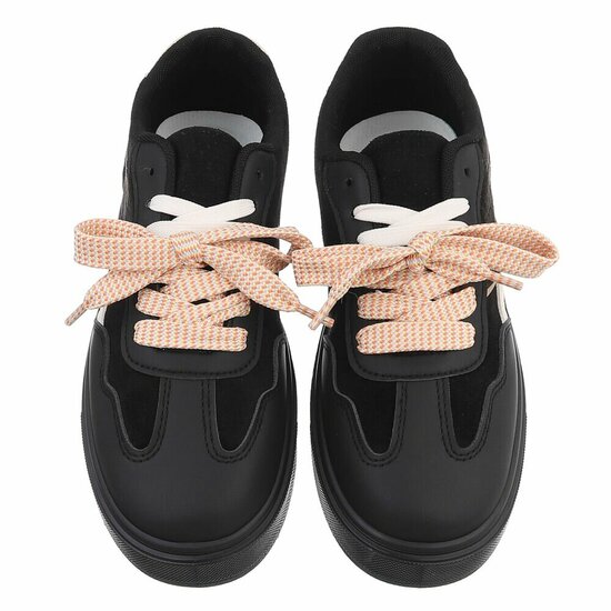 Zwarte lage sneaker Lisinka