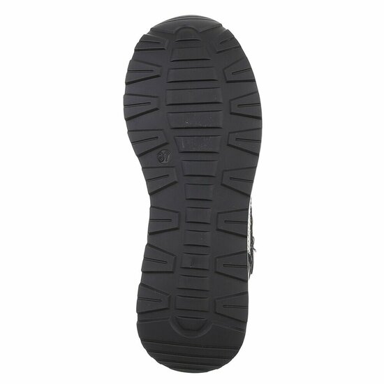 Zwarte lage sneaker Ambar