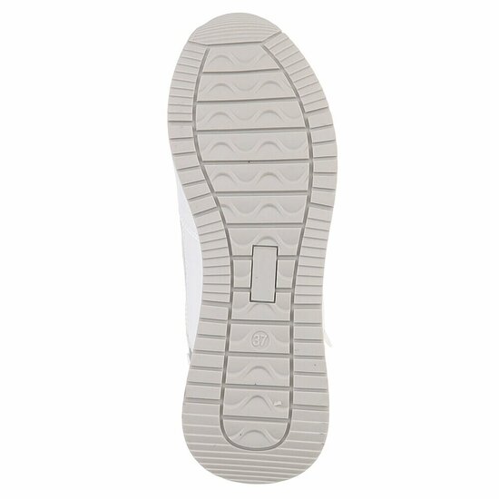 Witte lage sneaker Jenara