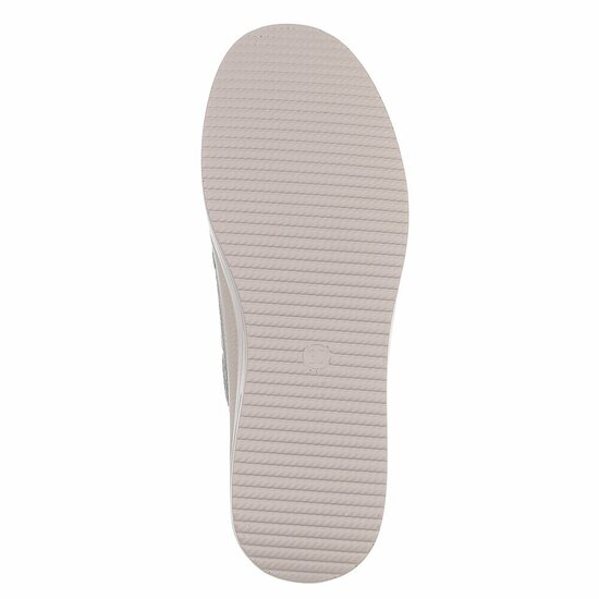 Kaki bruine mocassin Mindy met strikdetail