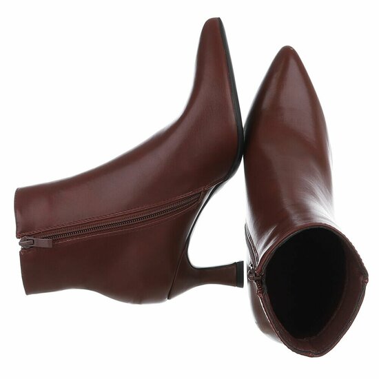 Bordeaux enkellaarsje Cinzia 