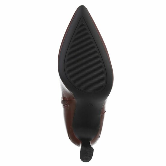 Bordeaux enkellaarsje Cinzia 