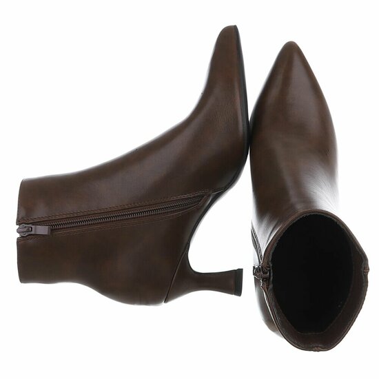 Bruin enkellaarsje Cinzia 