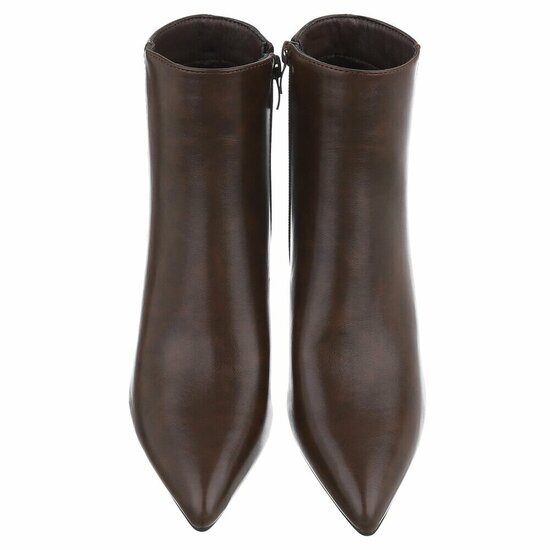 Bruin enkellaarsje Cinzia 