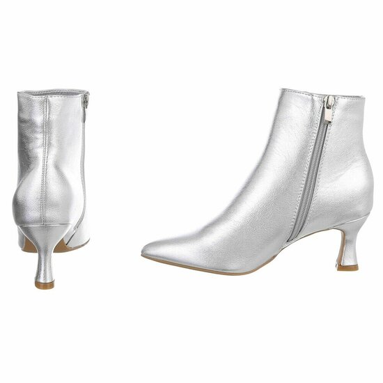 Zilveren enkellaarsje Cinzia 