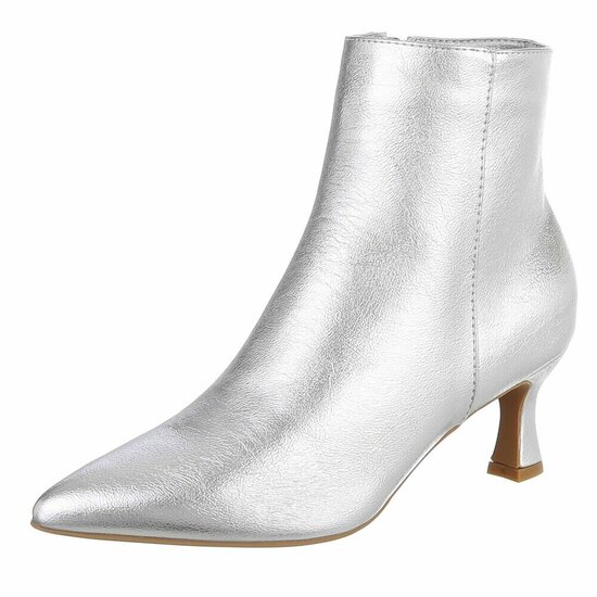 Zilveren enkellaarsje Cinzia 