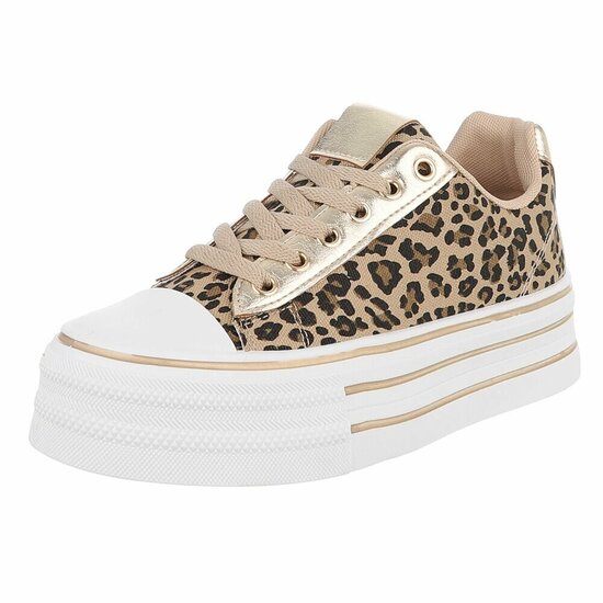 Leopard lage  sneaker Herma