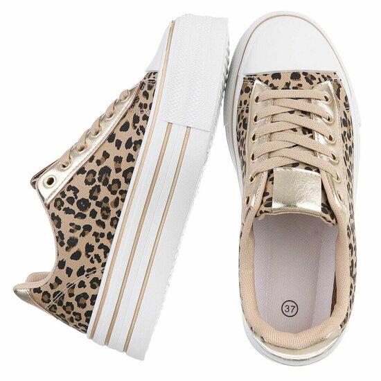 Leopard lage  sneaker Herma