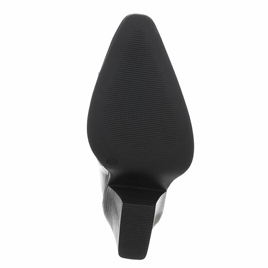 Hoge Westernlaarzen Cerile-Zwart