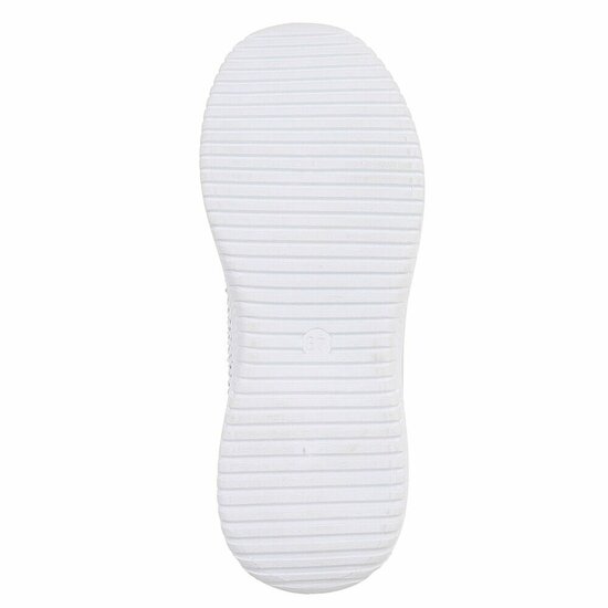 Witte luxe sneakers Sietske met strass details