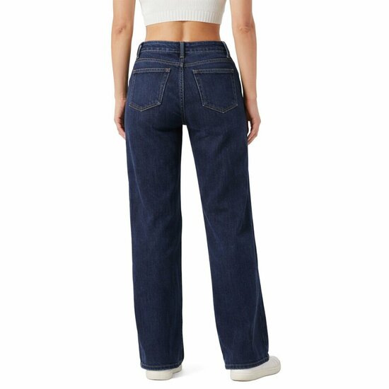 High waist straight jeans blauw – tijdloze & flatterende pasvorm
