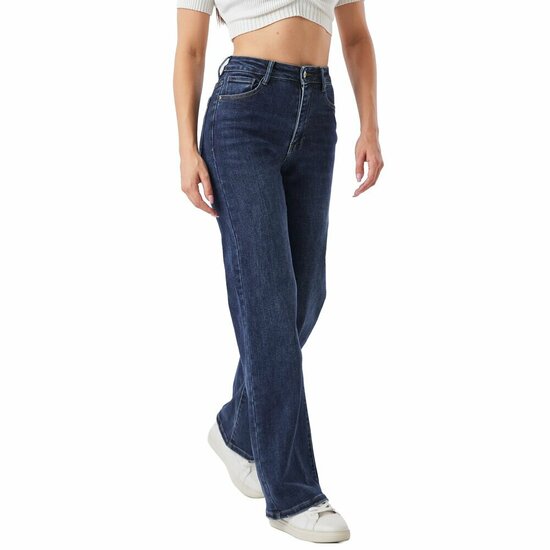 High waist straight jeans blauw – tijdloze & flatterende pasvorm