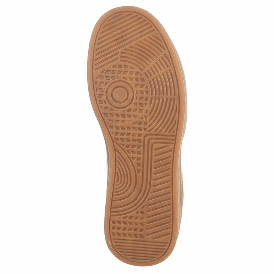 Zwarte platform sneakers Vita in suédine met ribstructuur