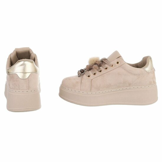 Kaki plateau sneakers-Bala
