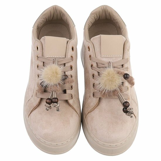 Kaki plateau sneakers-Bala