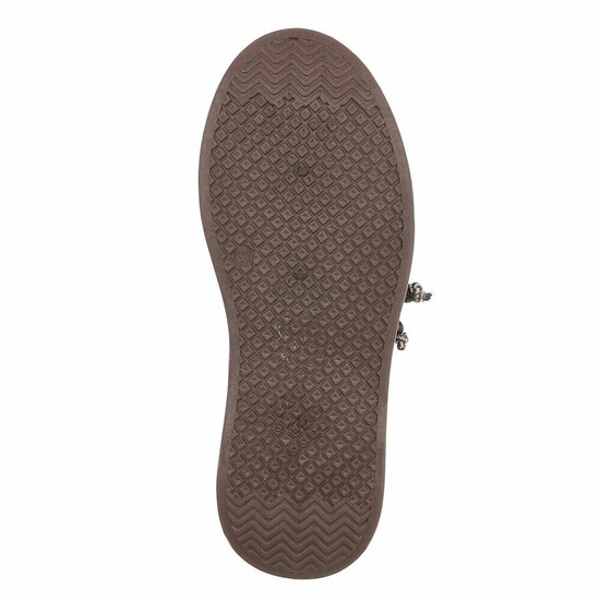 Bruine plateau sneakers-Bala