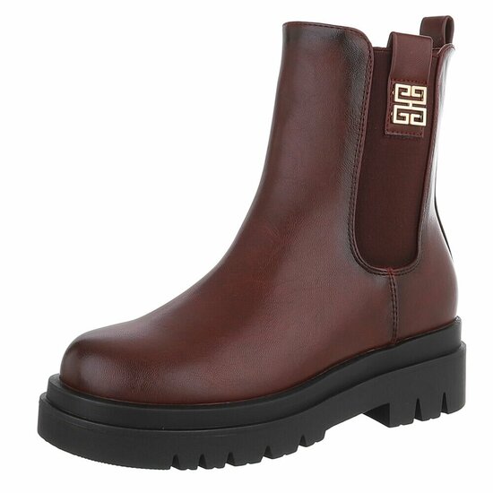 Bordeaux Chelsea boot Emilie