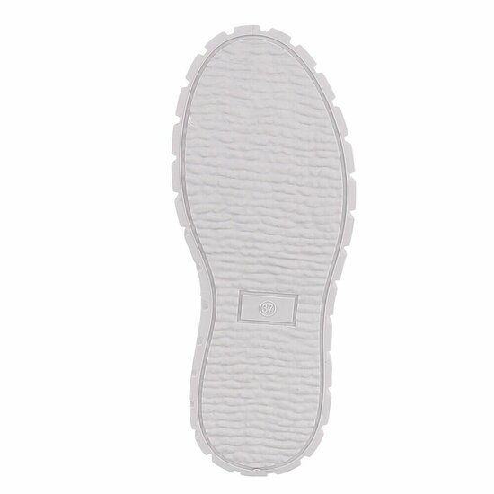 Grijze chunky veterboots met strassdetails-Irena   TEMPORARY SOLD OUT