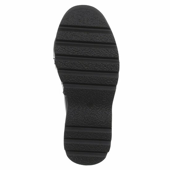 Zwarte hoge veterboot Alie