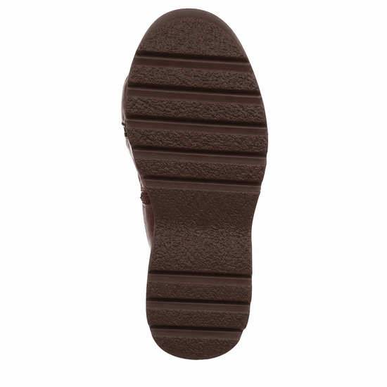 Bruine hoge veterboot Alie