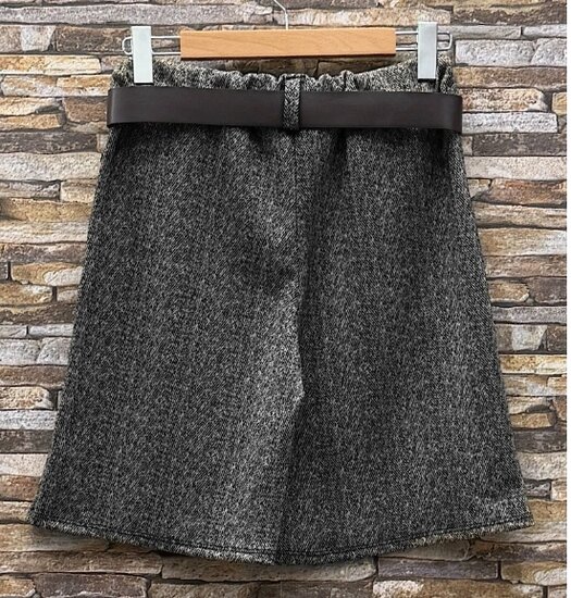 Bordeaux bermuda short met riem en zachte fleecevoering