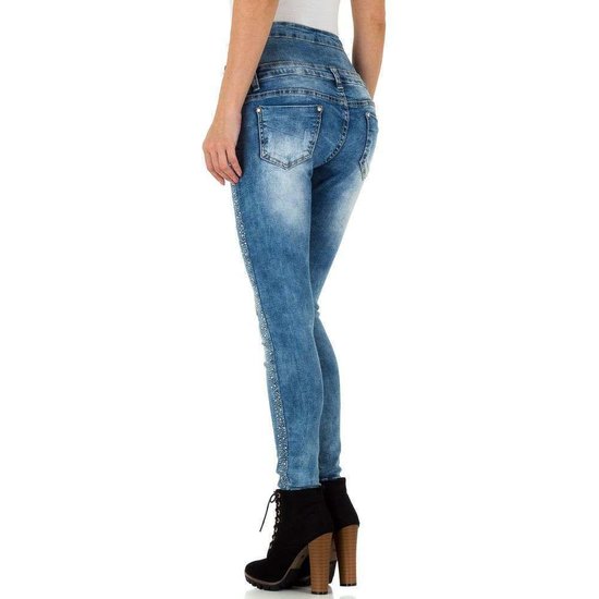 Jeans met hoge taille.