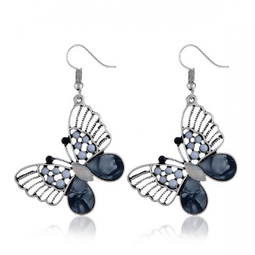 Oorbellen in vlindermodel.