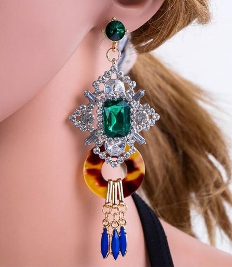 Royal vintage oorbellen.