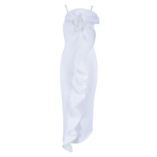 Elegante boutique fitted 3/4 dress