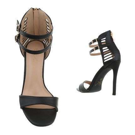 Aby fashion hoge sandaal.