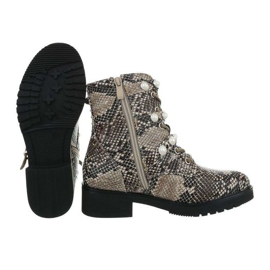 Trendy slangenprint boot Britt 2.