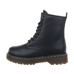 Zwarte hoge veterboot Hana 1