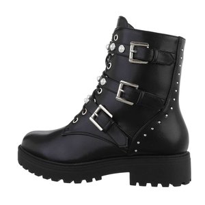 Bottes robustes noires Meya.SOLD OUT
