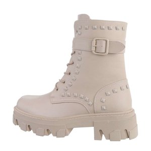 Beige boot Patrizia.