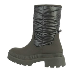 Groene snowboot Paquita.