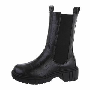 Zwarte Chelsea boot Miki