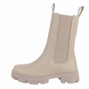 Beige Chelsea boot Aminata. SOLD OUT