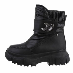 Zwarte snowboot Allegra.