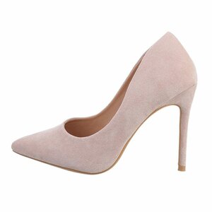 Beige daimen pump Adiana.