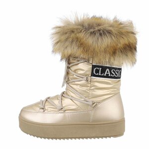 Gouden winterboot Stacey.