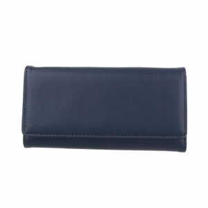 Portemonnaie rectangulaire bleu foncé