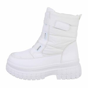 Witte snowboot Natka