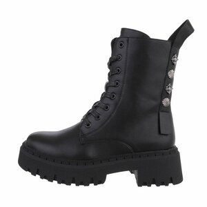 Zwarte boot Delphine