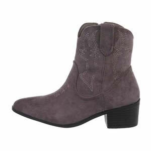 Bottines marrons en daim Alvina