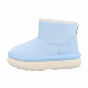 Licht blauwe korte winterboot Alpina