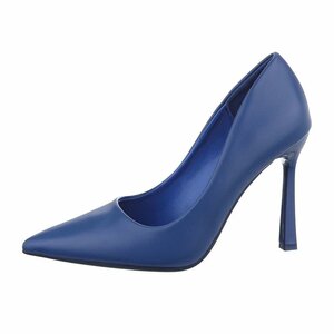 Blauwe pump Jolie